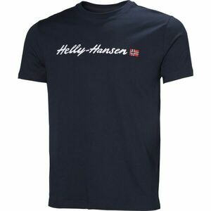 Helly Hansen CORE GRAPHIC Férfi póló, sötétkék, méret kép