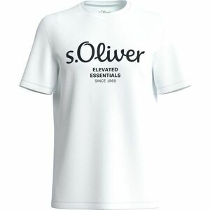 s.Oliver RL BIG SIZE LOGO NOOS Férfi póló, fehér, méret kép