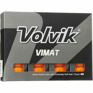 VOLVIK GB VIMAT 2P 12DB Golflabda, narancssárga, méret kép