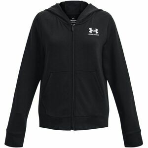 Under Armour RIVAL TERRY Lány pulóver, fekete, méret kép