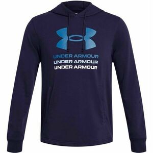 Under Armour RIVAL Férfi pulóver, sötétkék, méret kép