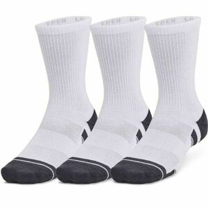 Under Armour PERFORMANCE TECH 3PK CREW Uniszex zokni, fehér, méret kép