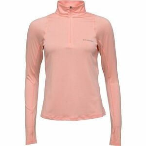 Columbia WEEKEND ASCENT™ HALF ZIP Női funkcionális pulóver, rózsaszín, méret kép