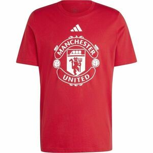 adidas MANCHESTER UNITED FC DNA TEE Férfi póló, piros, méret XXL kép