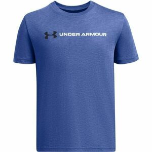Under Armour WORDMARK Fiú póló, kék, méret kép
