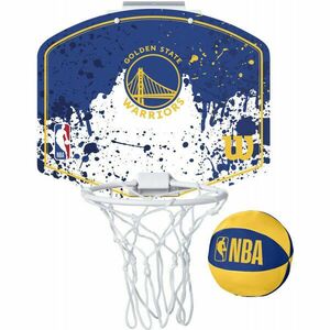 Wilson NBA MINI HOOP WARRIORS Mini kosárlabda palánk, kék, méret kép