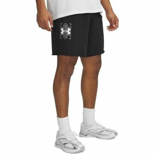Under Armour RIVAL TERRY LOGO Férfi rövidnadrág, fekete, méret kép
