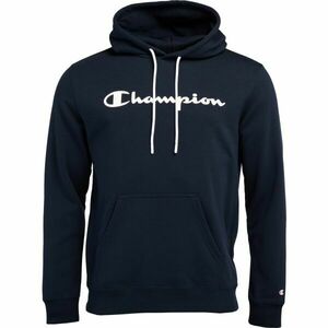 Champion AMERICAN CLASSICS HOODED SWEATSHIRT Férfi pulóver, sötétkék, méret kép