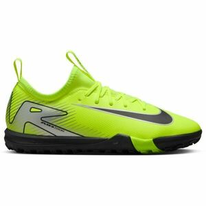 Nike JR ZOOM MRCURIAL VAPOR 16 ACADEMY TF Gyerek focis cipő műfüves pályára, világoszöld, méret 38 kép