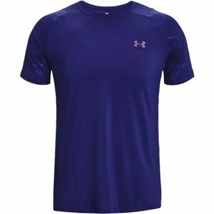 Under Armour RUSH EMBOSS Férfi póló, kék, méret kép