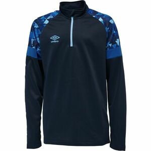 Umbro FORMATION QUARTER ZIP - JNR Gyerek sportos pulóver, sötétkék, méret kép