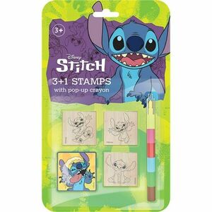 Disney LILO & STITCH 3+1 pecsét, mix, méret kép