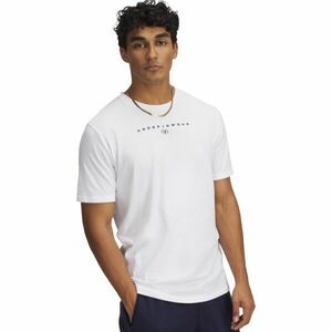 Under Armour STACKED LOGO Férfi póló, fehér, méret kép