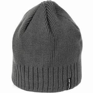 Finmark WINTER HAT Férfi kötött téli sapka, sötétszürke, méret UNI kép