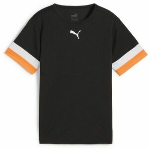 Puma INDIVIDUALRISE JERSEY JR Póló focira, fekete, méret kép