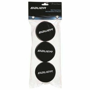 Bauer MINI FOAM PUCK Habszivacs hokikorong, fekete, méret kép
