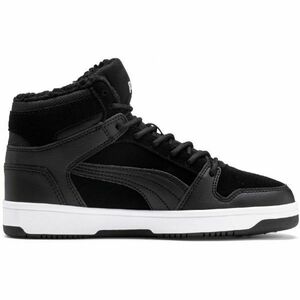 Puma REBOUND LAYUP FUR SD JR Gyerek szabadidőcipő, fekete, méret 36 kép