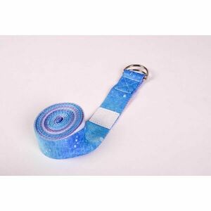YOGGYS STRETCHING STRAP ILLUMINATION Jógaheveder, kék, méret kép