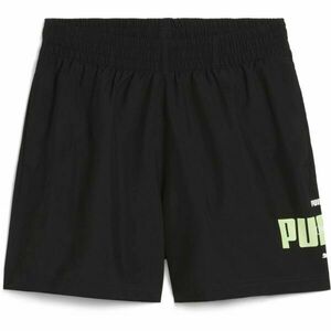 Puma ESSENTIALS LOGO LAB WOVEN SHORTS Férfi rövidnadrág, fekete, méret kép