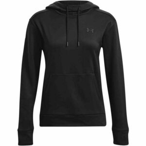 Under Armour FLEECE LC HOODIE Női pulóver, fekete, méret kép