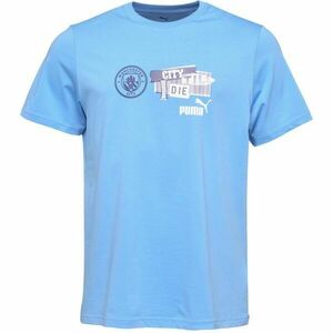 Puma MANCHESTER CITY FC NRGY TEE Férfi póló, világoskék, méret kép