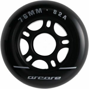 Arcore INLINE WHEELS 4PACK 76-82A Görkorcsolya kerék, fekete, méret kép