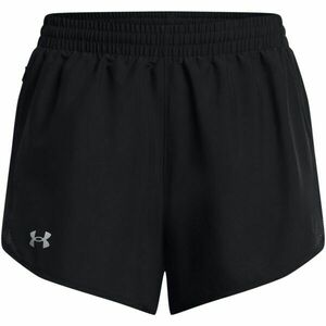 Under Armour FLY BY 3'' Női rövidnadrág, fekete, méret kép