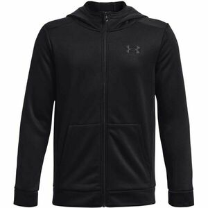 Under Armour ARMOUR FLEECE Fiú pulóver, fekete, méret kép