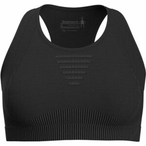 Smartwool INTRAKNIT RACERBACK BRA W Női sportmelltartó, fekete, méret kép