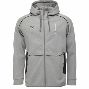 Puma BMW M MOTORSPORT HOODED SWEAT Férfi pulóver, szürke, méret kép
