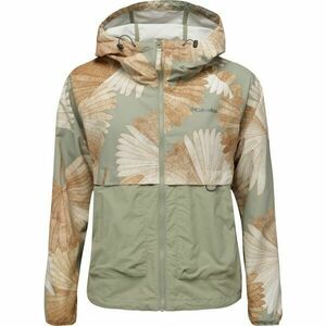 Columbia SPIRE VALLEY PRINTED WINDBREAKER Női kabát, világoszöld, méret kép