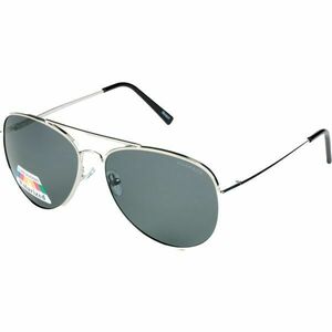 Finmark POLARIZED SUNGLASSES Napszemüveg polarizált lencsével, ezüst, méret kép