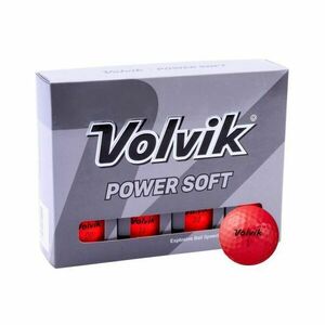 VOLVIK GB VV POWER SOFT 12DB Golflabda, piros, méret kép
