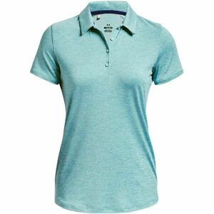 Under Armour PLAYOFF SS POLO Női galléros póló, türkiz, méret kép