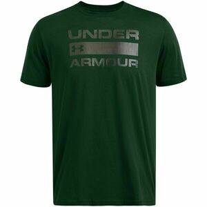 Under Armour UA TEAM ISSUE WORDMARK SS Férfi póló, sötétzöld, méret kép