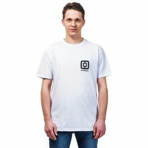 Horsefeathers MINI LOGO T-SHIRT Férfi póló, fehér, méret kép