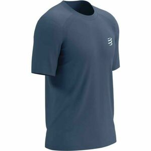 Compressport PERFORMANCE SS TSHIRT M Férfi futófelső, kék, méret kép
