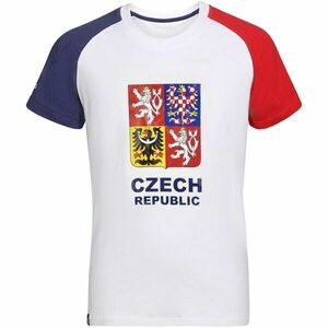 Střída CZECH T-SHIRT JR Gyerek póló, fehér, méret kép