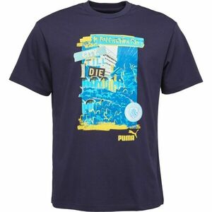 Puma MANCHESTER CITY FC NRGY+ TEE Férfi póló, sötétkék, méret kép