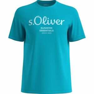 s.Oliver RL BIG SIZE LOGO NOOS Férfi póló, türkiz, méret kép