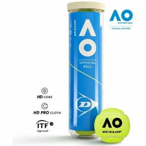 Dunlop AUSTRALIAN OPEN Teniszlabdák, sárga, méret kép