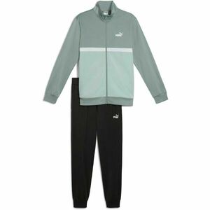 Puma COLORBLOCK POLY SUIT CL B Fiú melegítő szett, zöld, méret kép