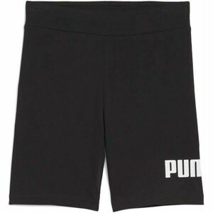Puma ESSENTIALS NO. 1 LOGO SHORT LEGGINS G Lány rövid leggings, fekete, méret kép