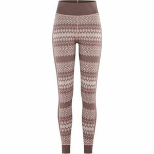 KARI TRAA AGNES PANTS Női funkcionális merinó legging, rózsaszín, méret kép