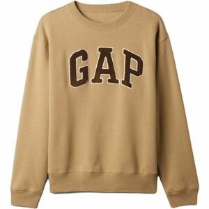 GAP V-GAP HERITAGE CREW Női pulóver, bézs, méret kép