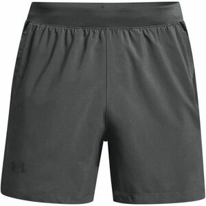 Under Armour LAUNCH 5'' SHORT Férfi rövidnadrág futáshoz, szürke, méret kép