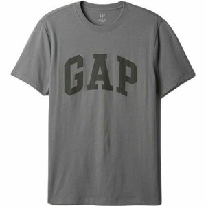 GAP BASIC LOGO Férfi póló, sötétszürke, méret kép