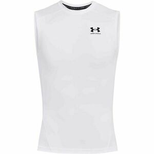 Under Armour HG ARMOUR COMP SL Férfi ujjatlan felső, fehér, méret kép