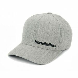 Horsefeathers BECKETT CAP Flexfit baseball sapka, szürke, méret kép