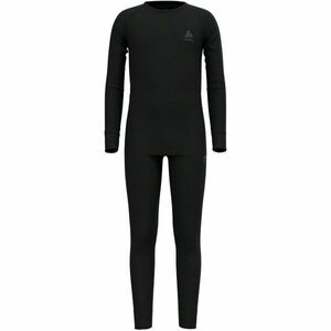 Odlo NATURAL MERINO 200 Gyerek thermo szett, fekete, méret kép